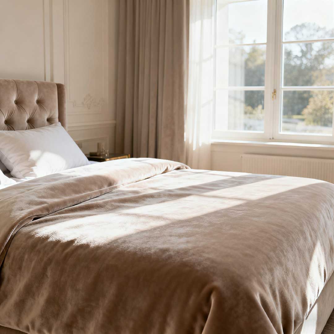 So pflegen Sie Ihr Polsterbett – Stoff, Samt & Kunstleder richtig