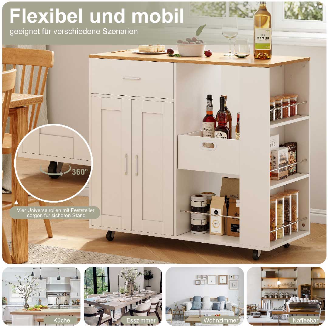 Nachhaltig wohnen – multifunktionales Möbel für Küche, Esszimmer und Wohnzimmer
