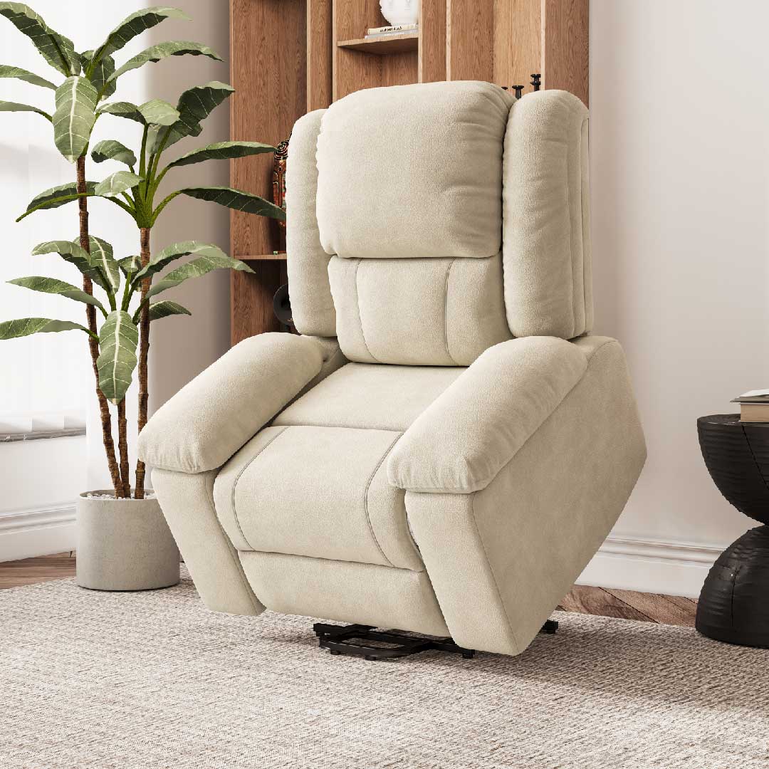 Yelenaro Elektrischer Relaxsessel mit Massage & Heizung, Aufstehhilfe