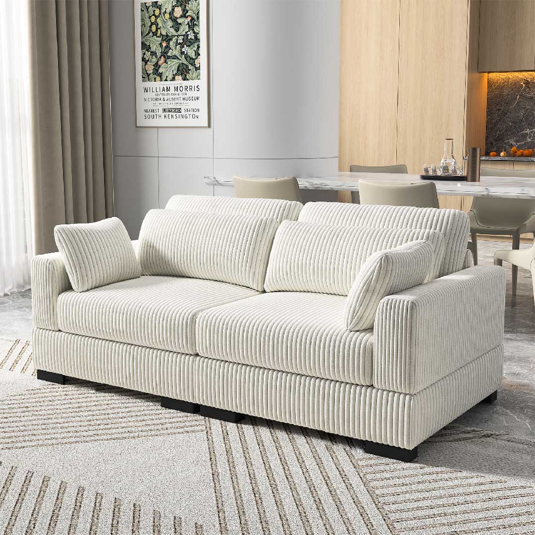 YELENARO Modulares Cord-Sofa – Weich, Bequem & Vielseitig