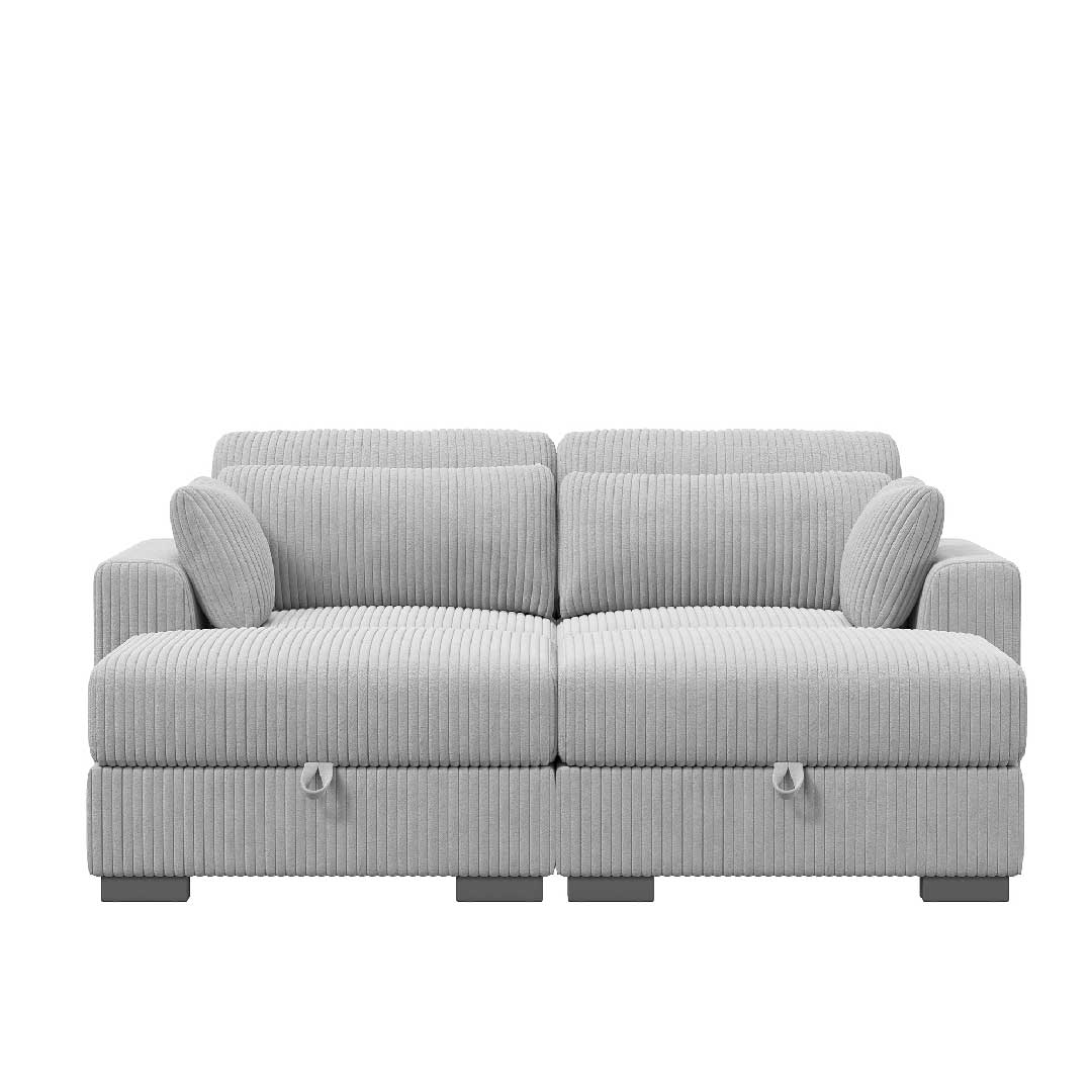 YELENARO Modulares Cord-Sofa – Weich, Bequem & Vielseitig