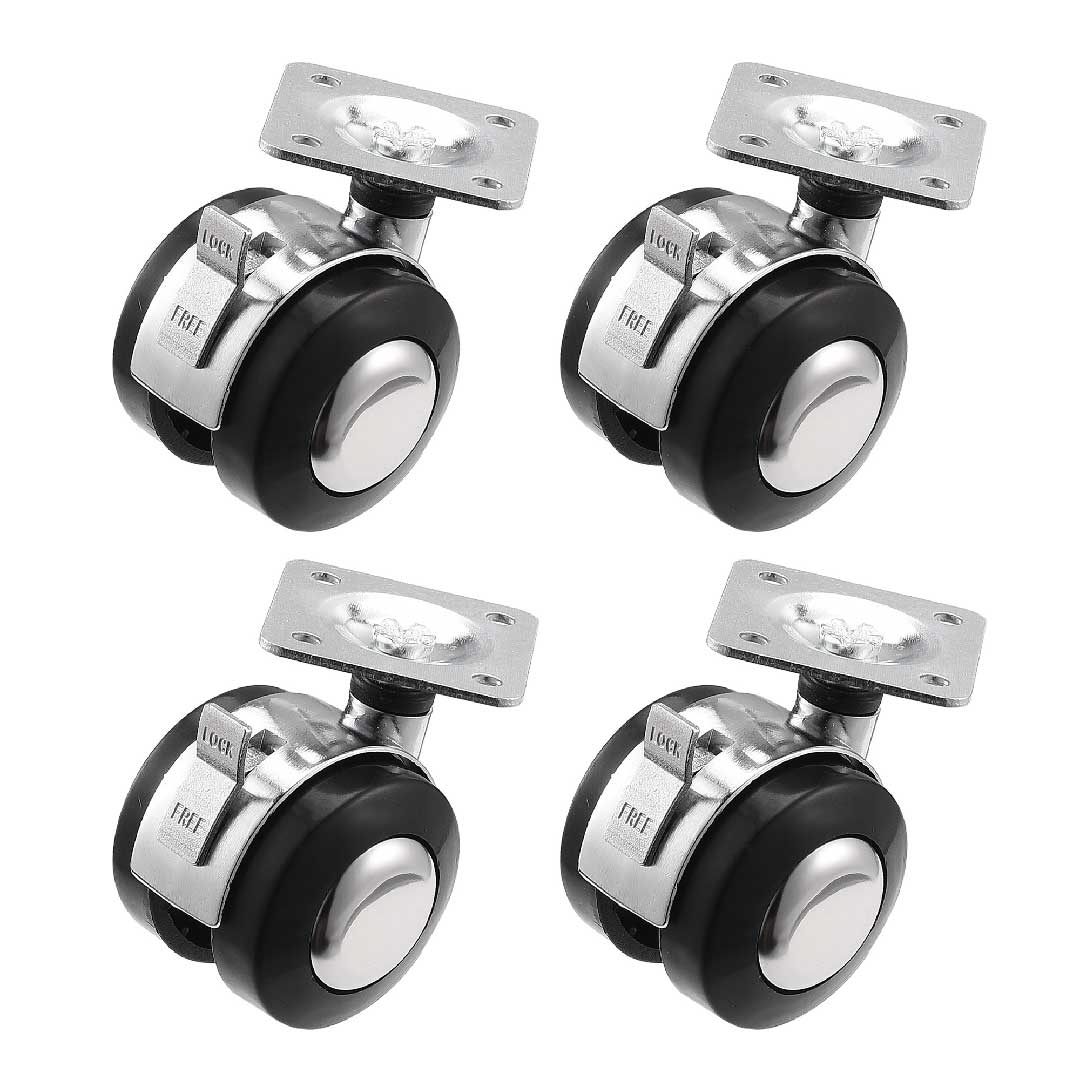 Yelenaro Universalrad Set – 4er & 6er Möbelrollen mit Bremse