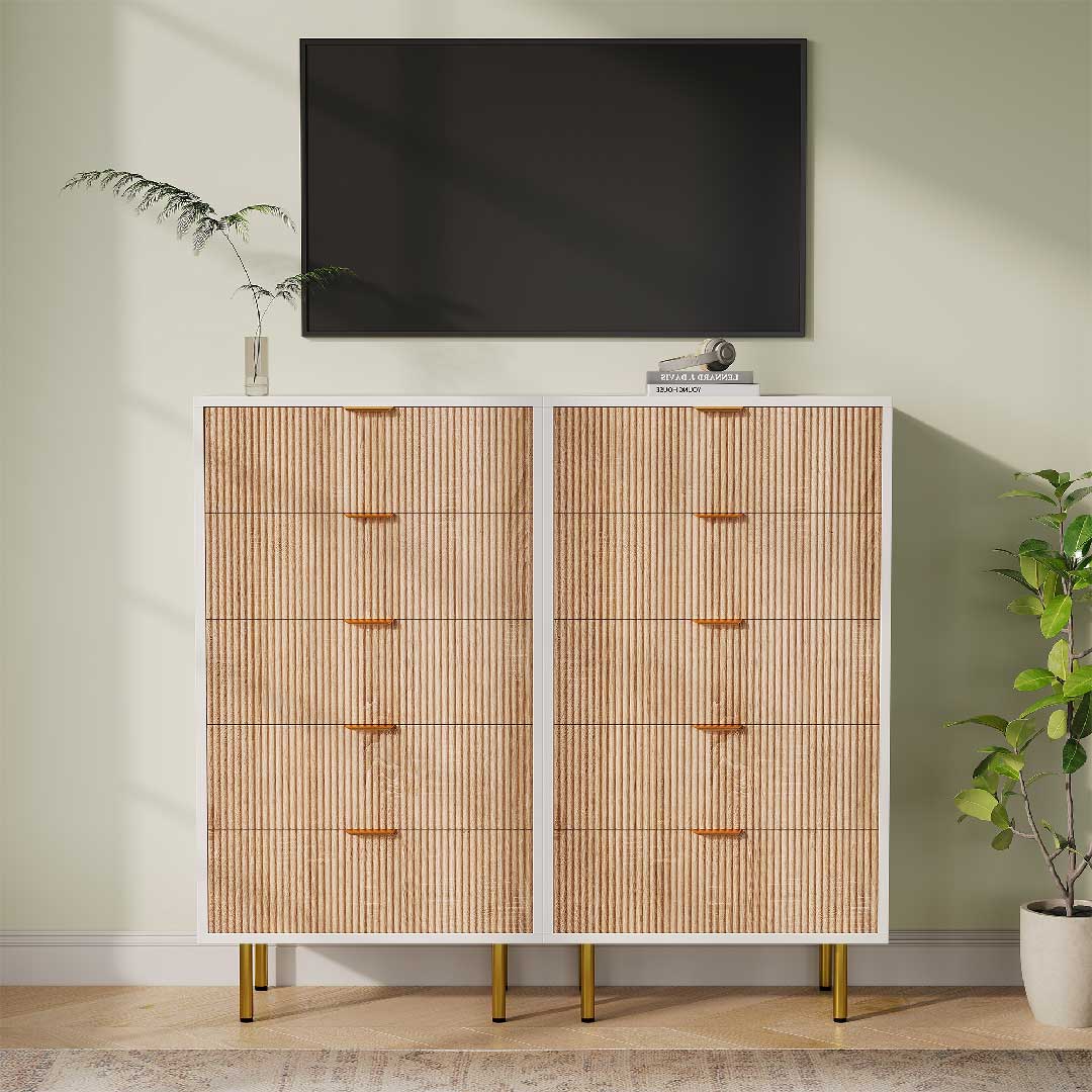 Yelenaro Kommoden-Kombination mit 6 Schubladen – vielseitig nutzbar als Sideboard oder TV-Schrank