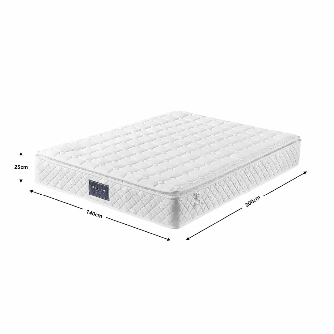 Yelenaro 7-Zonen Taschenfederkernmatratze 25 cm H3 – 90x200, 140x200, 160x200 Oeko-Tex®